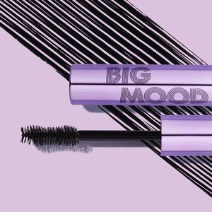 E.L.F. Big Mood Mascara Pitch Black Full Size Volumizing & Lifting Mascara .3 oz